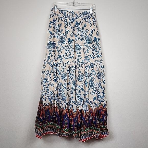 Free People Sunrise Voile Ombre Skirt - Picture 3 of 6